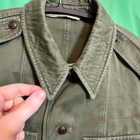 Vintage military x PYER MOSS green embellished jacket - Picture 6 of 10